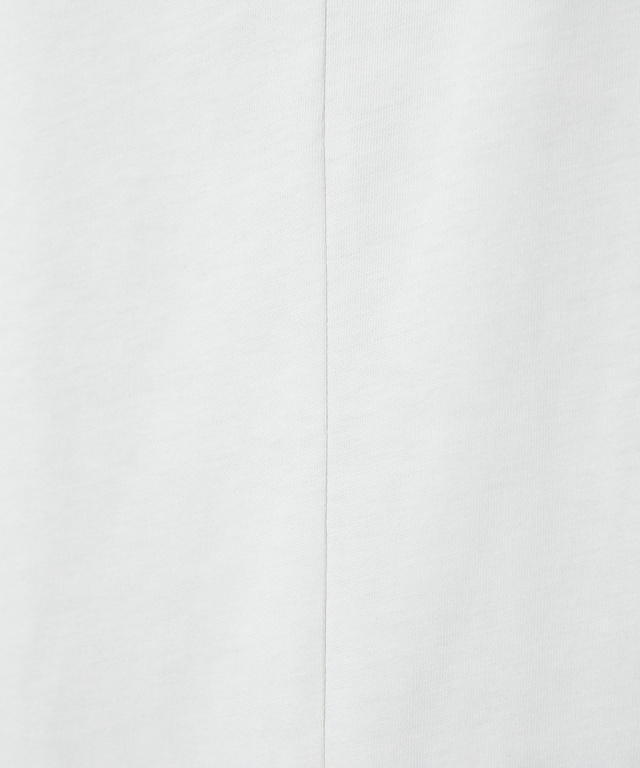 スノーコットン フロントギャザー Tシャツ【接触冷感】