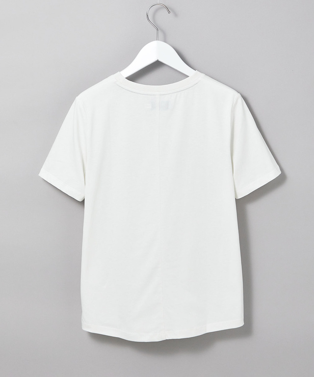 スノーコットン フロントギャザー Tシャツ【接触冷感】