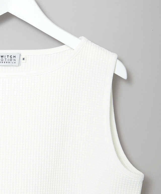 ワッフル タンクトップ