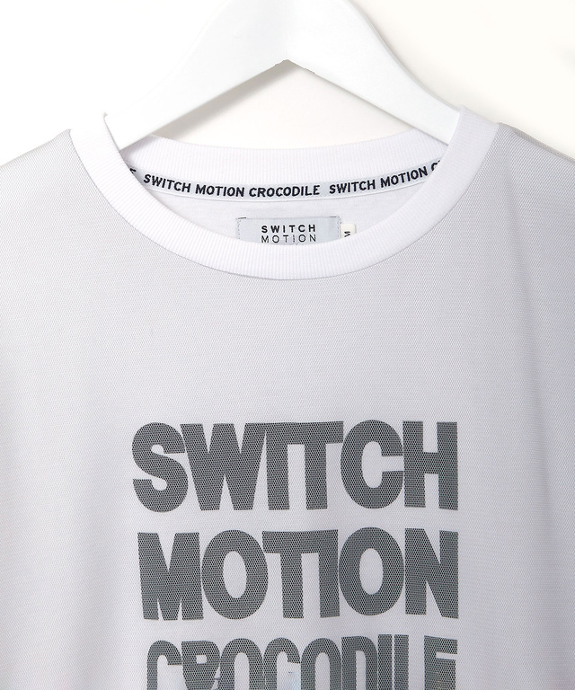 スムース チュール レイヤード風 Tシャツ