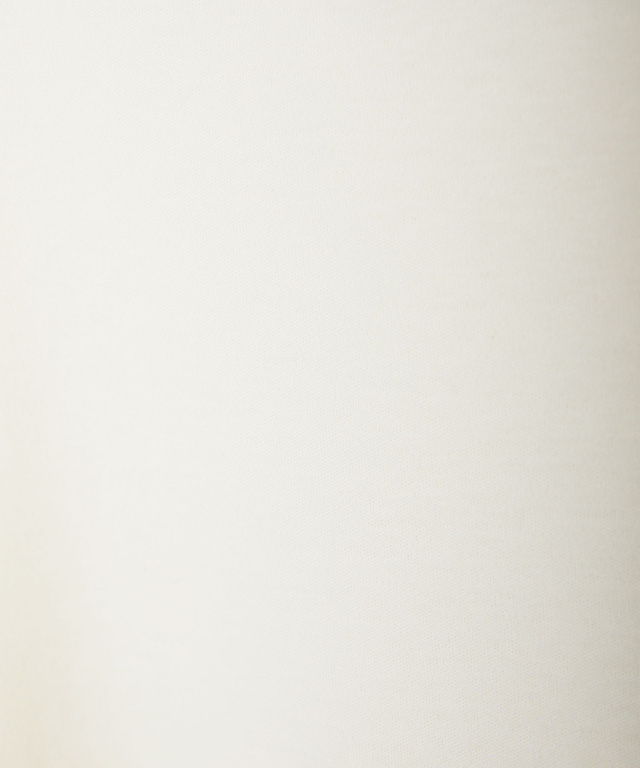 スムース ロゴプリント チュニック丈 Tシャツ