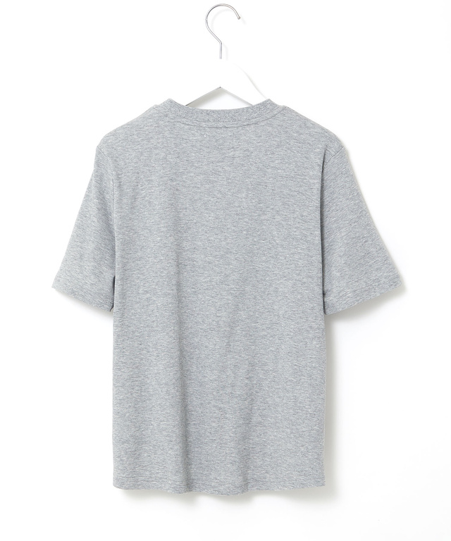 スムース 幾何学 ロゴプリント Tシャツ