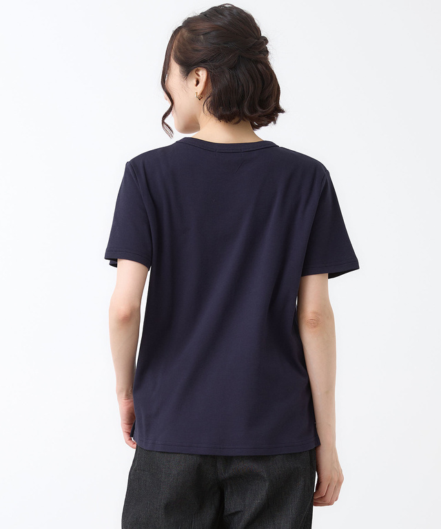 スムース ロゴプリント Tシャツ