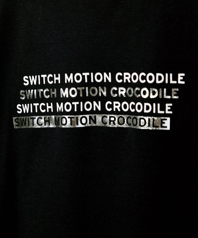 スムース ロゴプリント Tシャツ