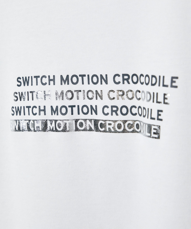 スムース ロゴプリント Tシャツ