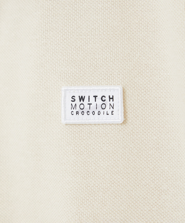 ラインテープ スキッパー ポロシャツ