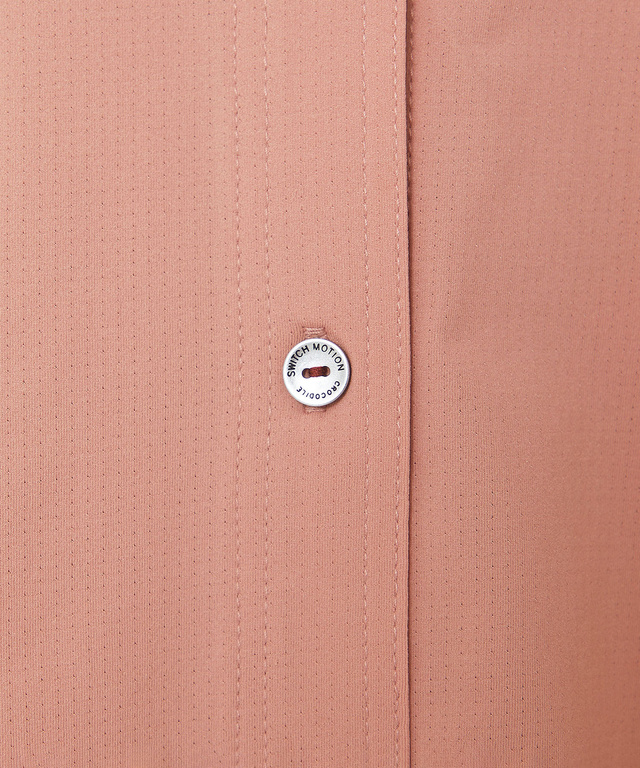 エアードッツ ギャザーデザイン ポロシャツ