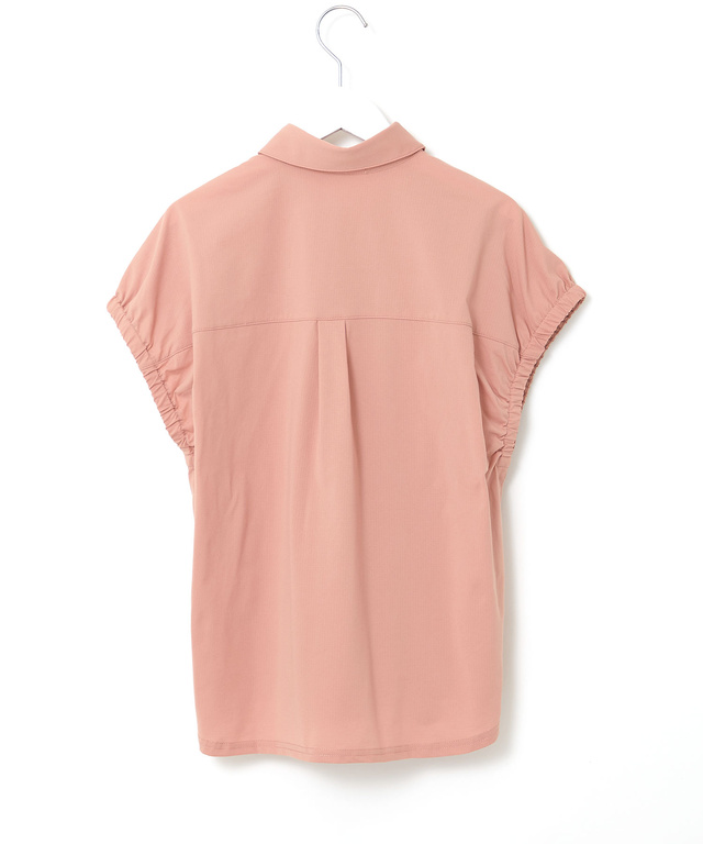 エアードッツ ギャザーデザイン ポロシャツ