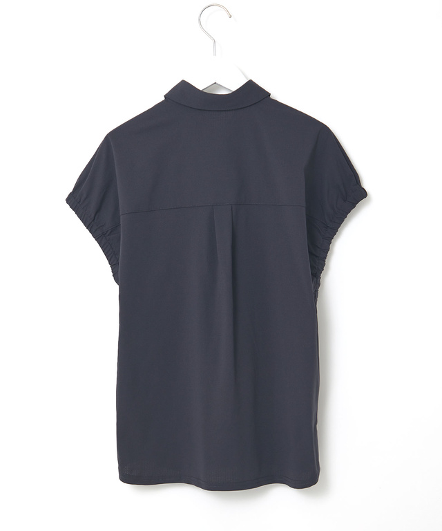 エアードッツ ギャザーデザイン ポロシャツ