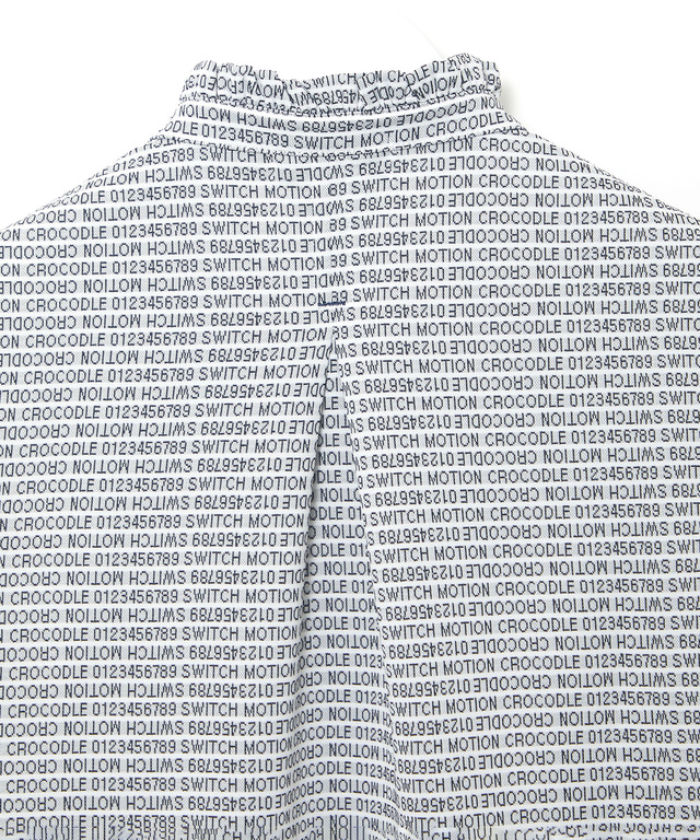 ジャカード デジタルロゴ カットソー