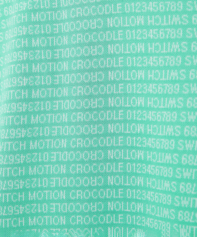 ジャカード デジタルロゴ カットソー