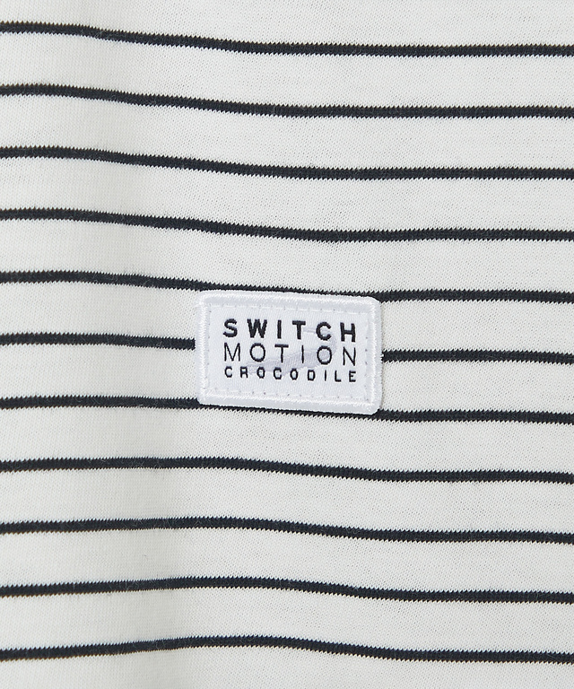 スノーコットン 天竺 ボーダー Tシャツ【接触冷感】