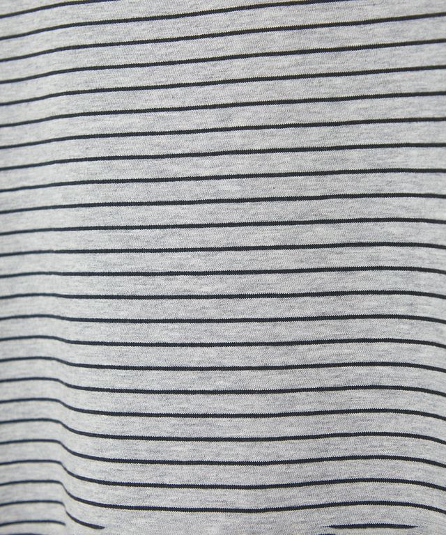 スノーコットン 天竺 ボーダー Tシャツ【接触冷感】