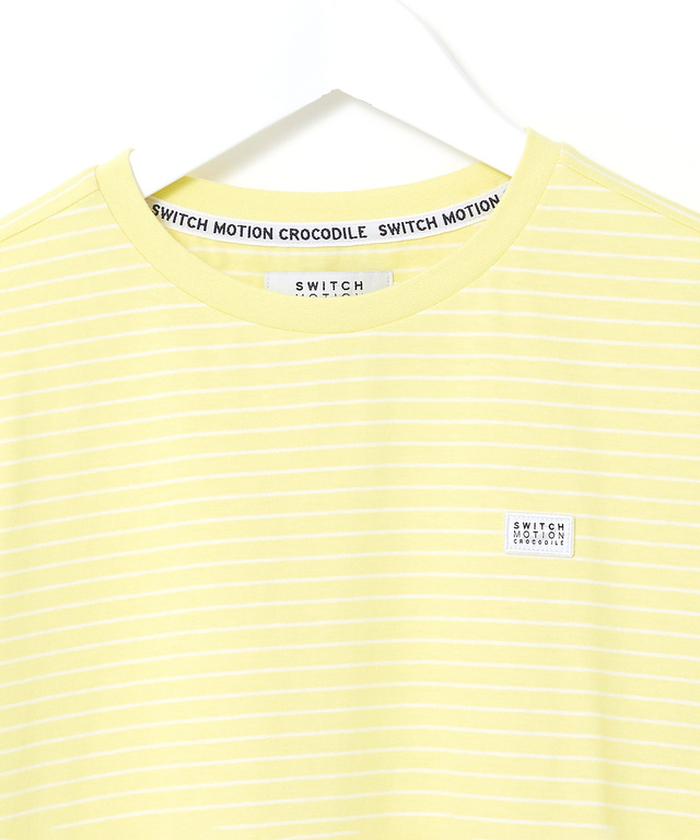 スノーコットン 天竺 ボーダー Tシャツ【接触冷感】