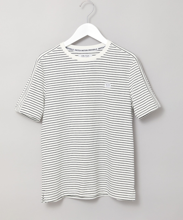 スノーコットン 天竺 ボーダー Tシャツ【接触冷感】