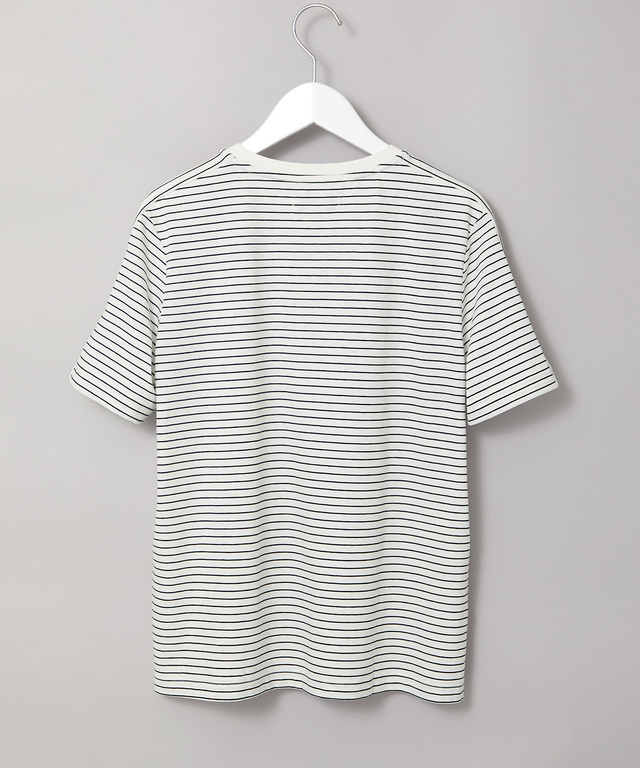 スノーコットン 天竺 ボーダー Tシャツ【接触冷感】