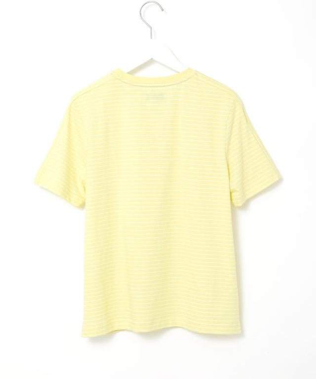 スノーコットン 天竺 ボーダー Tシャツ【接触冷感】