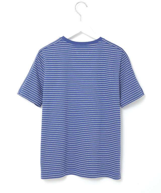 スノーコットン 天竺 ボーダー Tシャツ【接触冷感】