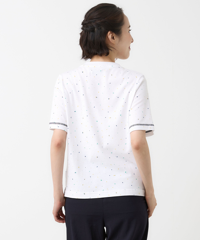 スムース スプレープリント Tシャツ