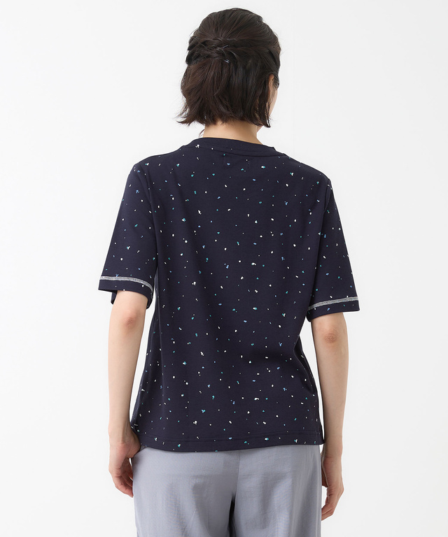 スムース スプレープリント Tシャツ