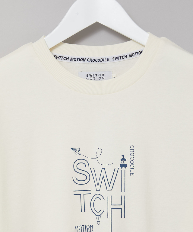 スムース マリンモチーフ プリント Tシャツ