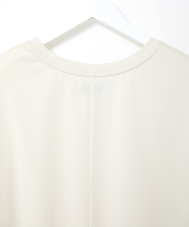 プレーティング天竺 ドルマンスリーブ Tシャツ【接触冷感】