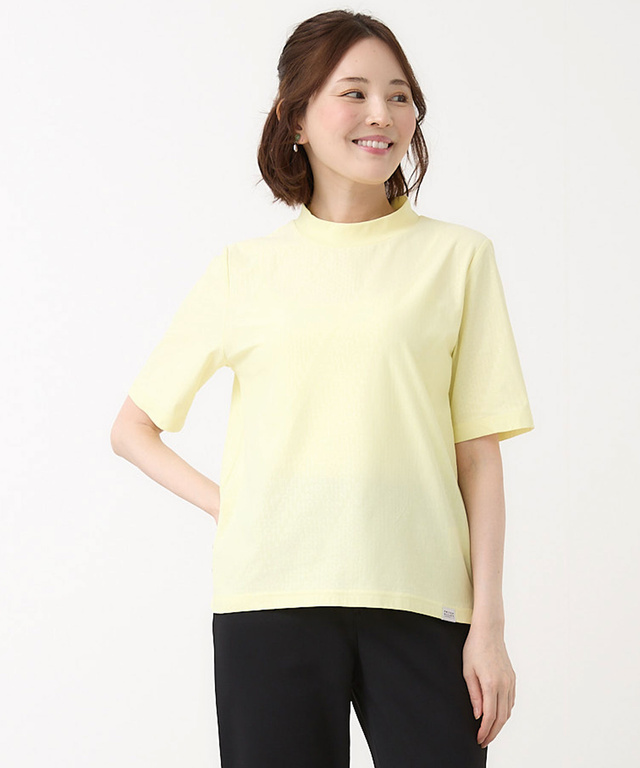 バイヤス ロゴ ジャカード カットソー