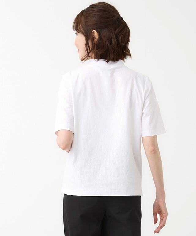 バイヤス ロゴ ジャカード カットソー