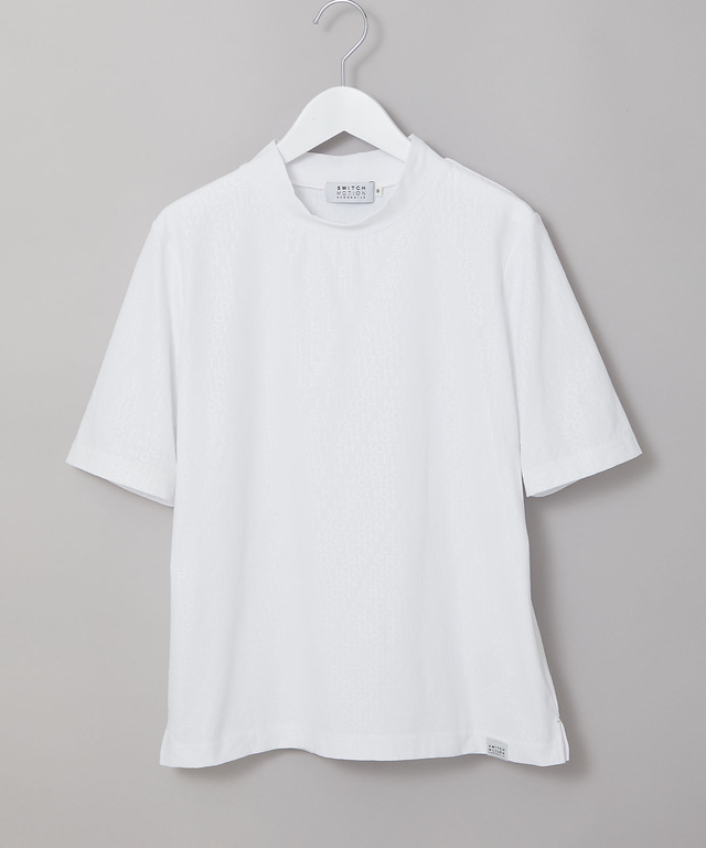 バイヤス ロゴ ジャカード カットソー