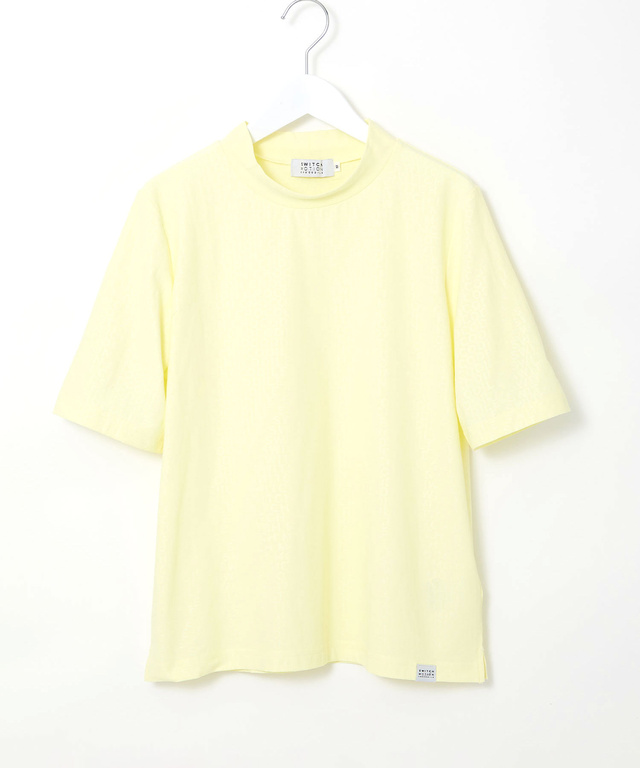 バイヤス ロゴ ジャカード カットソー