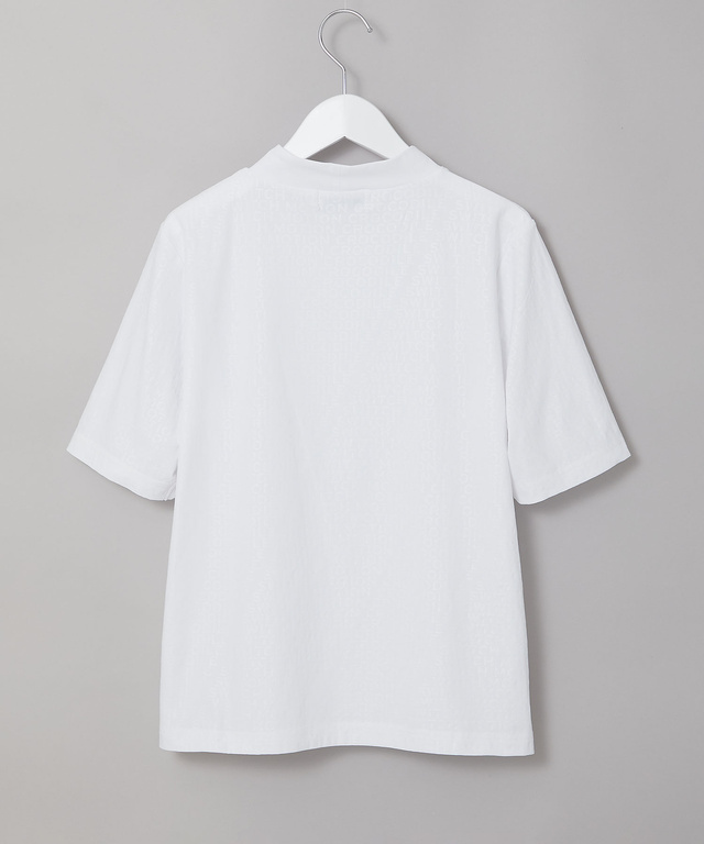 バイヤス ロゴ ジャカード カットソー