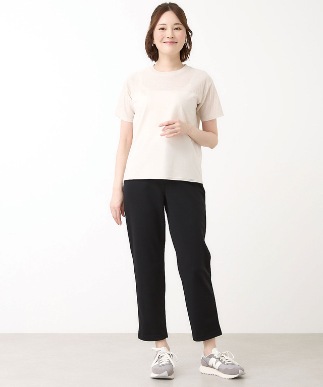 メッシュ 切り替え Tシャツ