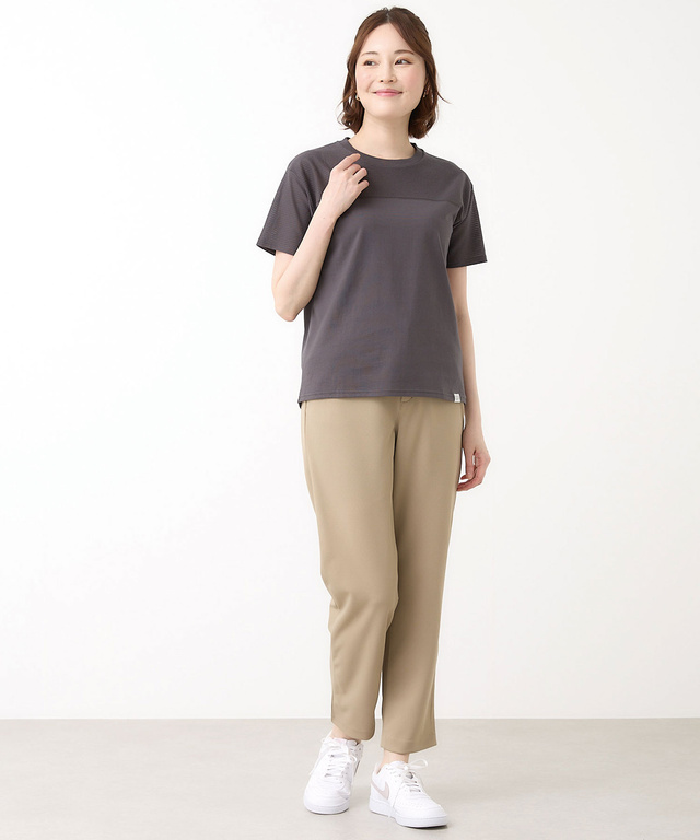 メッシュ 切り替え Tシャツ