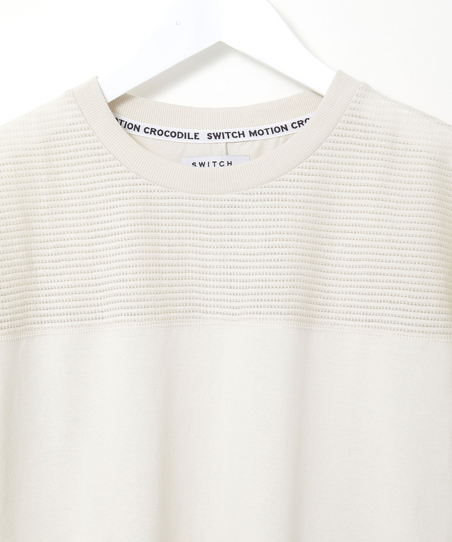 メッシュ 切り替え Tシャツ