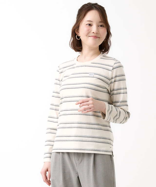 天竺 ボーダー Tシャツ