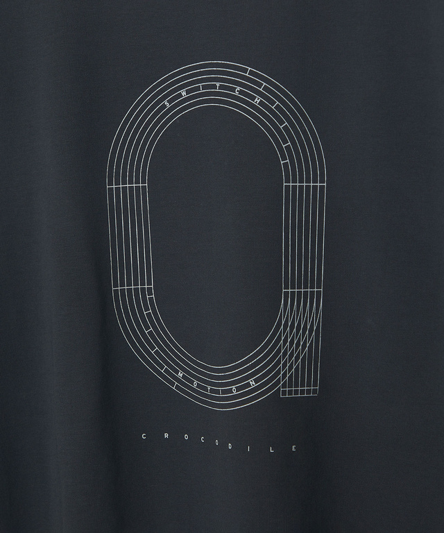 プレーティング天竺 リブ襟 Tシャツ 【吸汗速乾】【シワになりにくい】