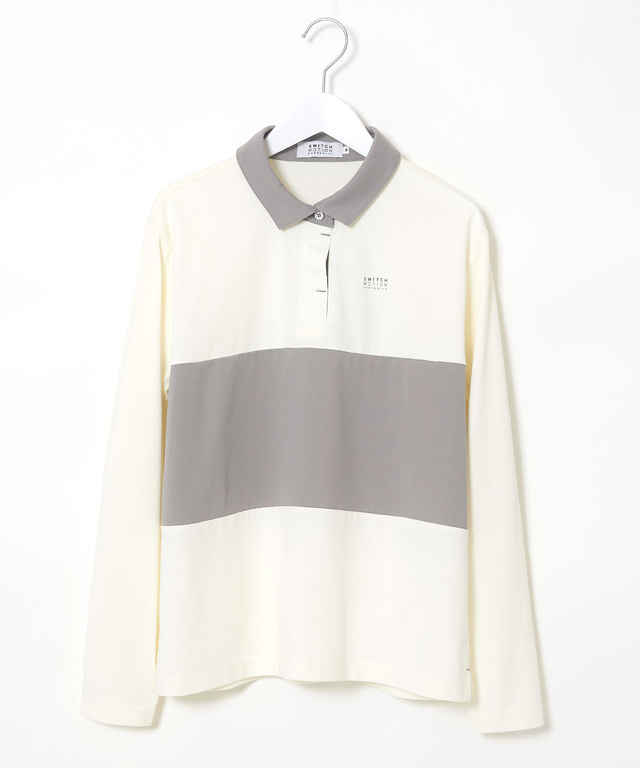 プレーティング天竺 配色 ラガーTシャツ 【吸汗速乾】【シワになりにくい】
