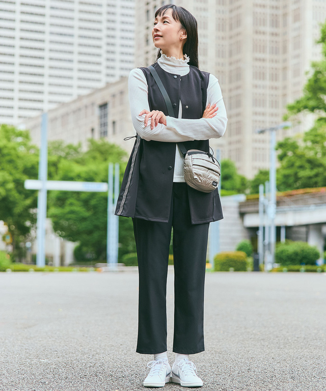 メローデザイン ハイネック カットソー