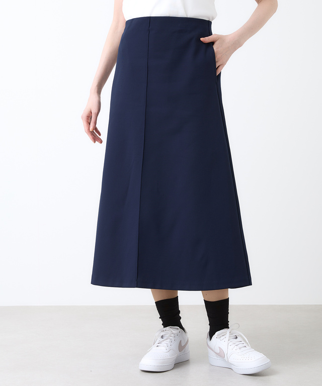 二重編みニット  セットアップスカート