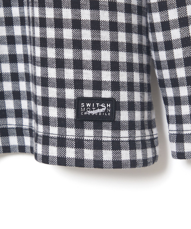 格子接結 ギンガムチェック Tシャツ