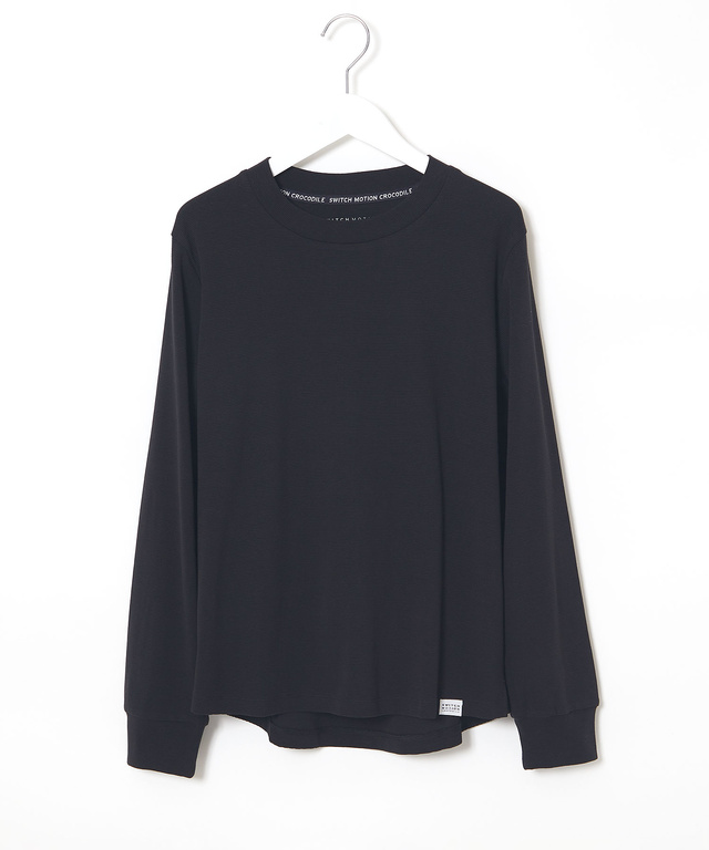 ストレッチリブ クルーネック Tシャツ