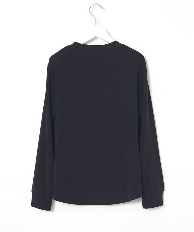 ストレッチリブ クルーネック Tシャツ