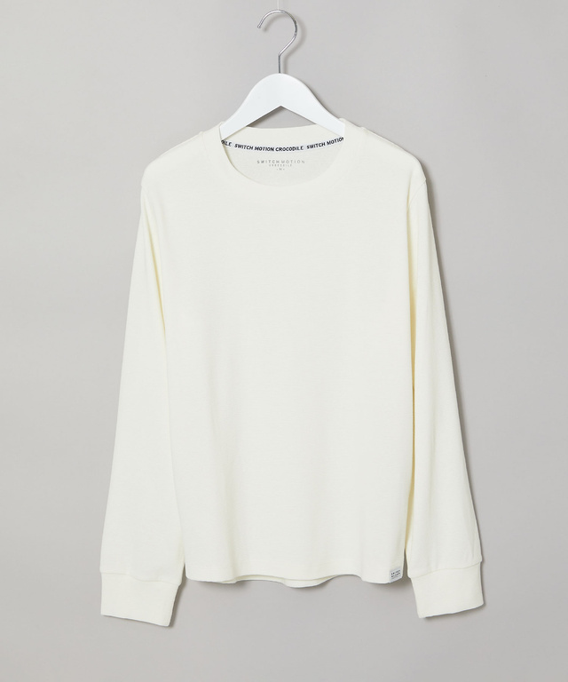 ストレッチリブ クルーネック Tシャツ