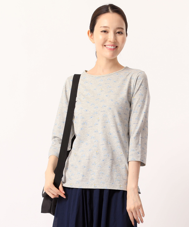 サイクルプリントTシャツシャツ