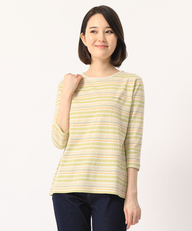 ボーダーTシャツ【UVカット】