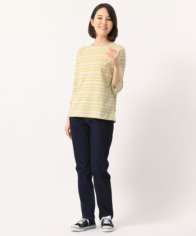ボーダーTシャツ【UVカット】