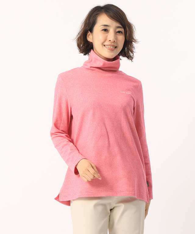 フリースボーダーハイネックTシャツ