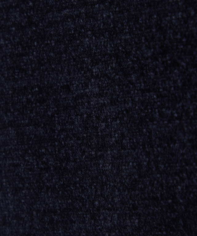 フリース風 ロゴワッペン ニットベスト