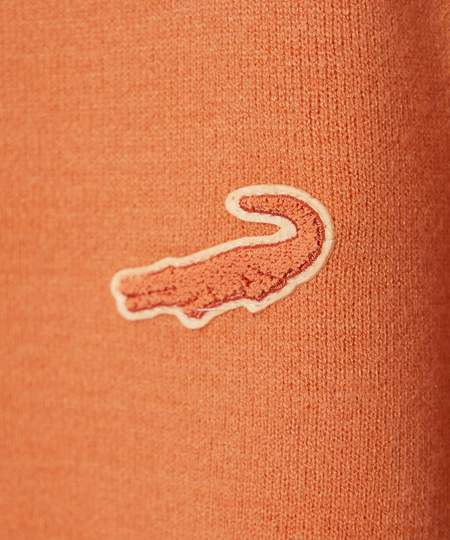 ロゴワッペン ニット カーディガン