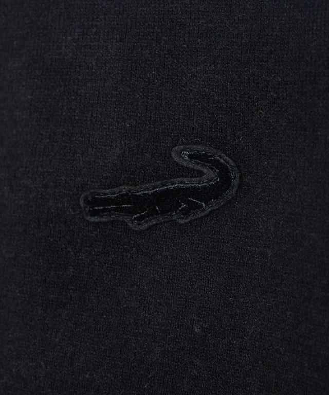 ロゴワッペン ニット カーディガン